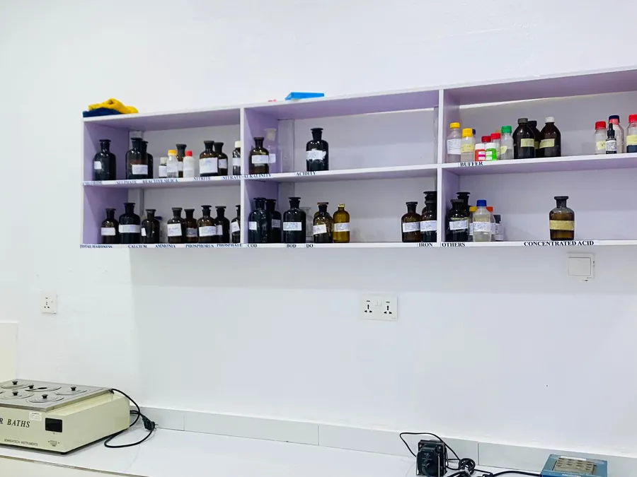 Chemical rack — Jacio Environmental Limited