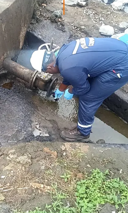 Effluent Discharge Pipe Sampling — Jacio Environmental Limited