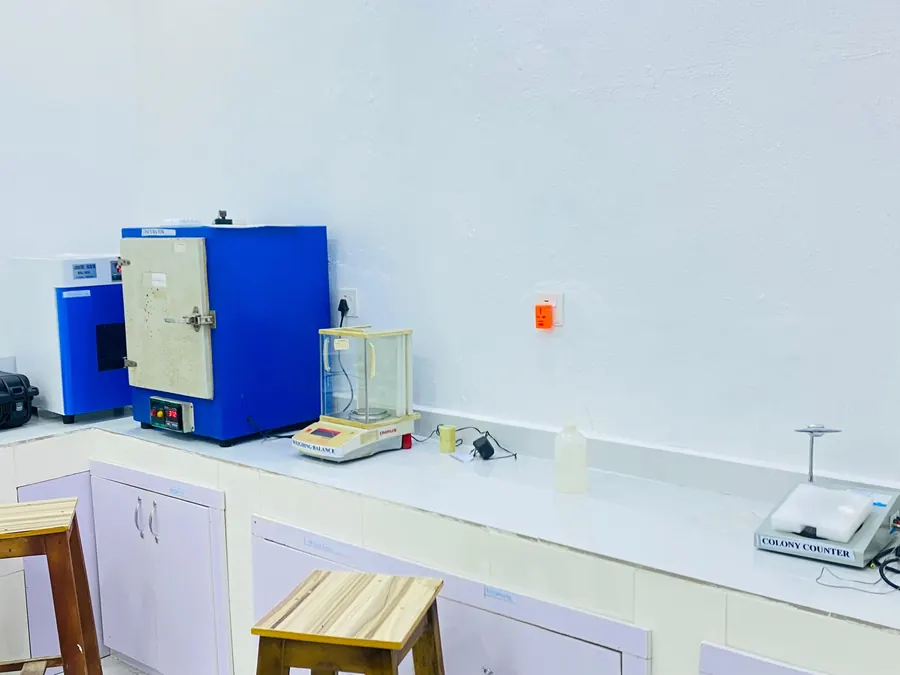 Cross section of the microbiology section — Jacio Environmental Limited