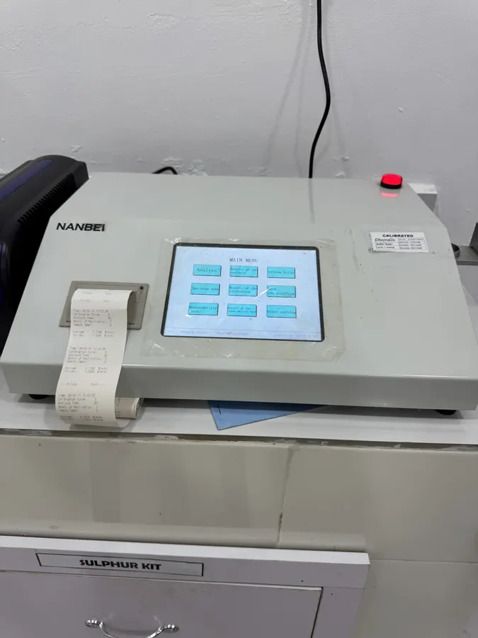 NANBEI Sulfur analyzer — Jacio Environmental Limited