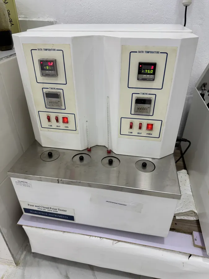 Pour & cloud point tester — Jacio Environmental Limited