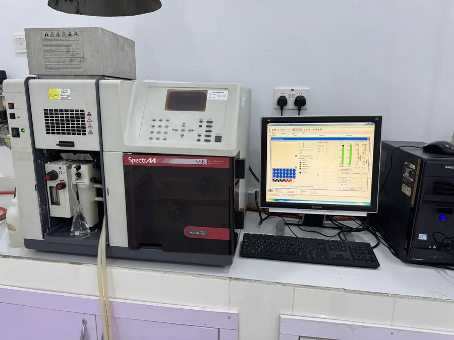 SpectrAA 55B Atomic Absorption Spectrometer — Jacio Environmental Limited