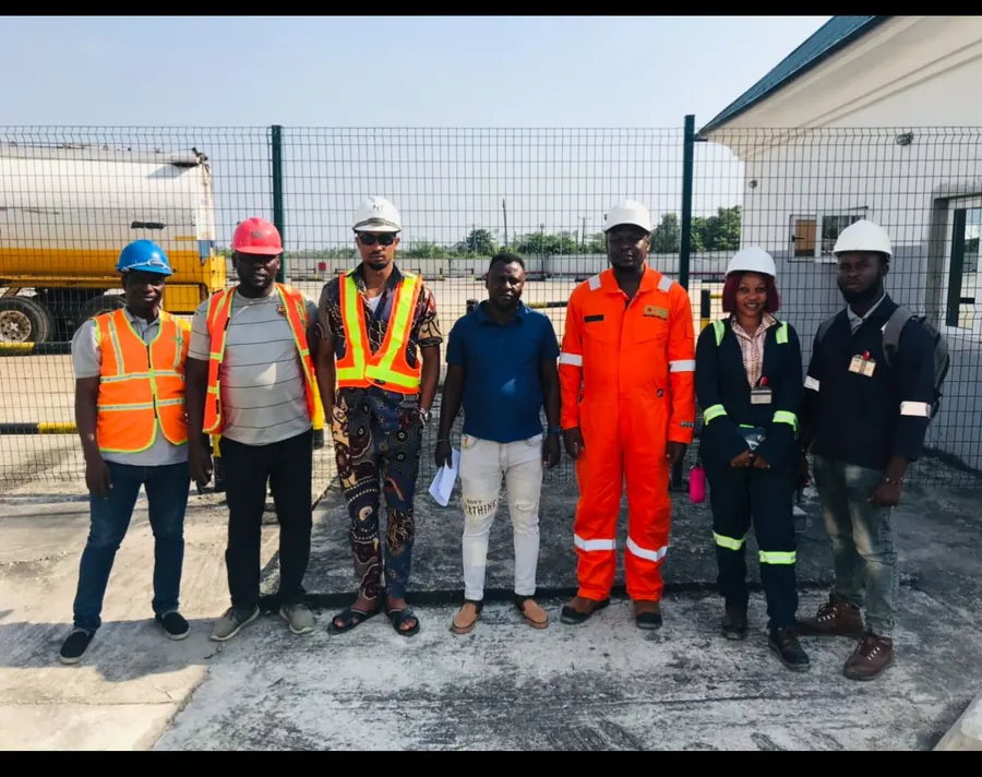 JEL Team at Industrial Site — Jacio Environmental Limited